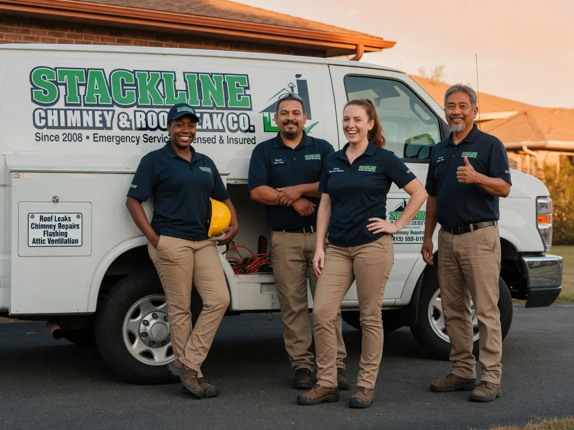 Chimney flashing repair company in Thornton, AR